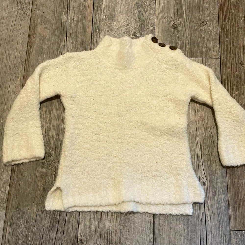Boucle crewcuts sweater. Girls size 6/7.